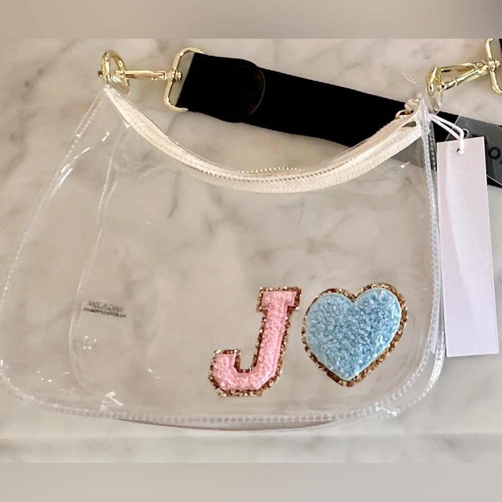 BRAND NEW WITH TAGS Stoney Clover Lane limited edition clear crossbody.